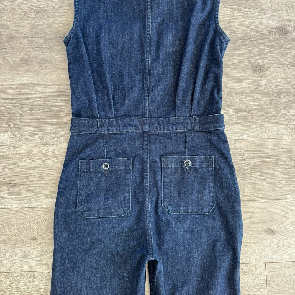 Levi’s Boiler Jumpsuit Sleeveless Dark Blue Size Small - Picture 5 of 17